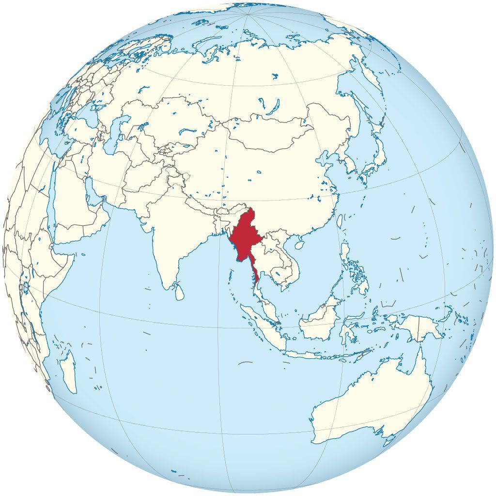 Carte de la birmanie plusieurs cartes du pays en asie