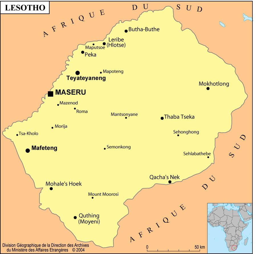 lesotho carte