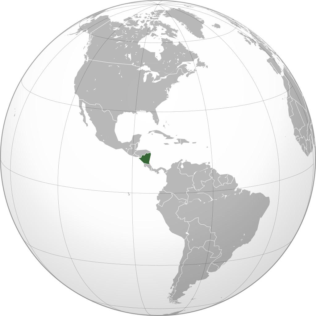 Nicaragua carte Amérique Nicaragua carte Amérique