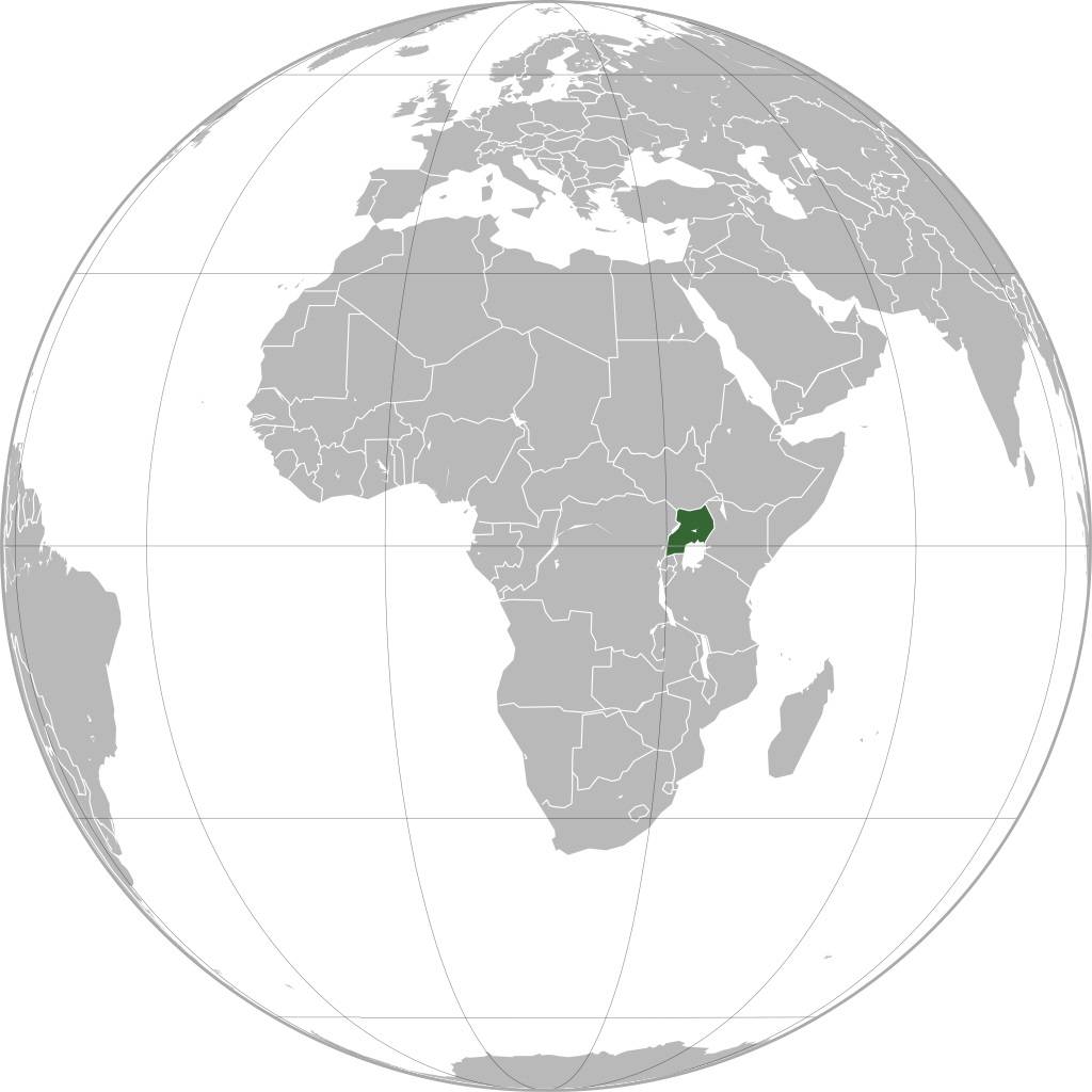 Ouganda carte d'Afrique Ouganda carte d'Afrique