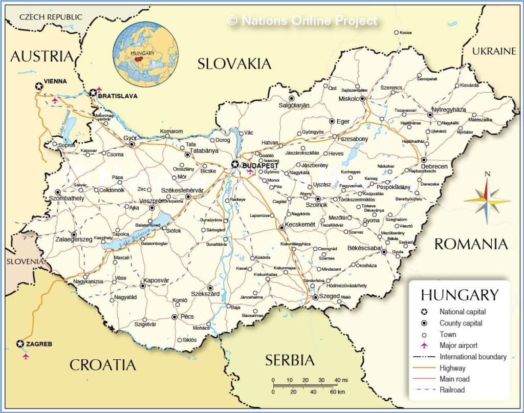 Carte de la République tchèque