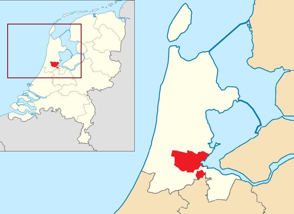 Amsterdam sur une carte des Pays-Bas Amsterdam sur une carte des Pays-Bas