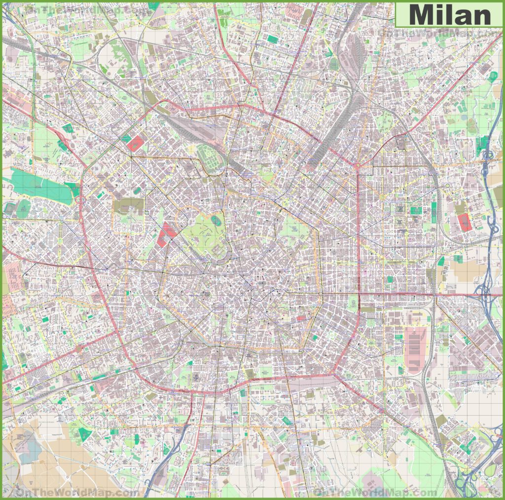 Carte de Milan Carte de Milan