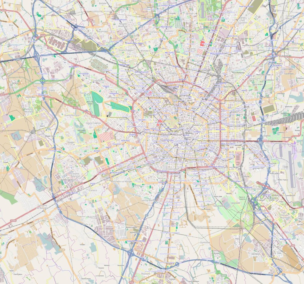 Milan carte Milan carte