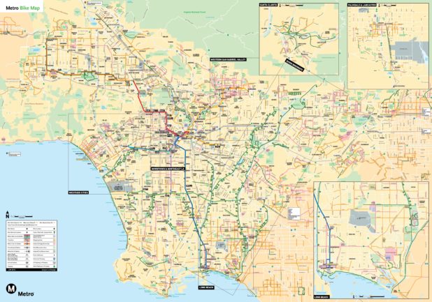 Carte de Los Angeles Carte de Los Angeles