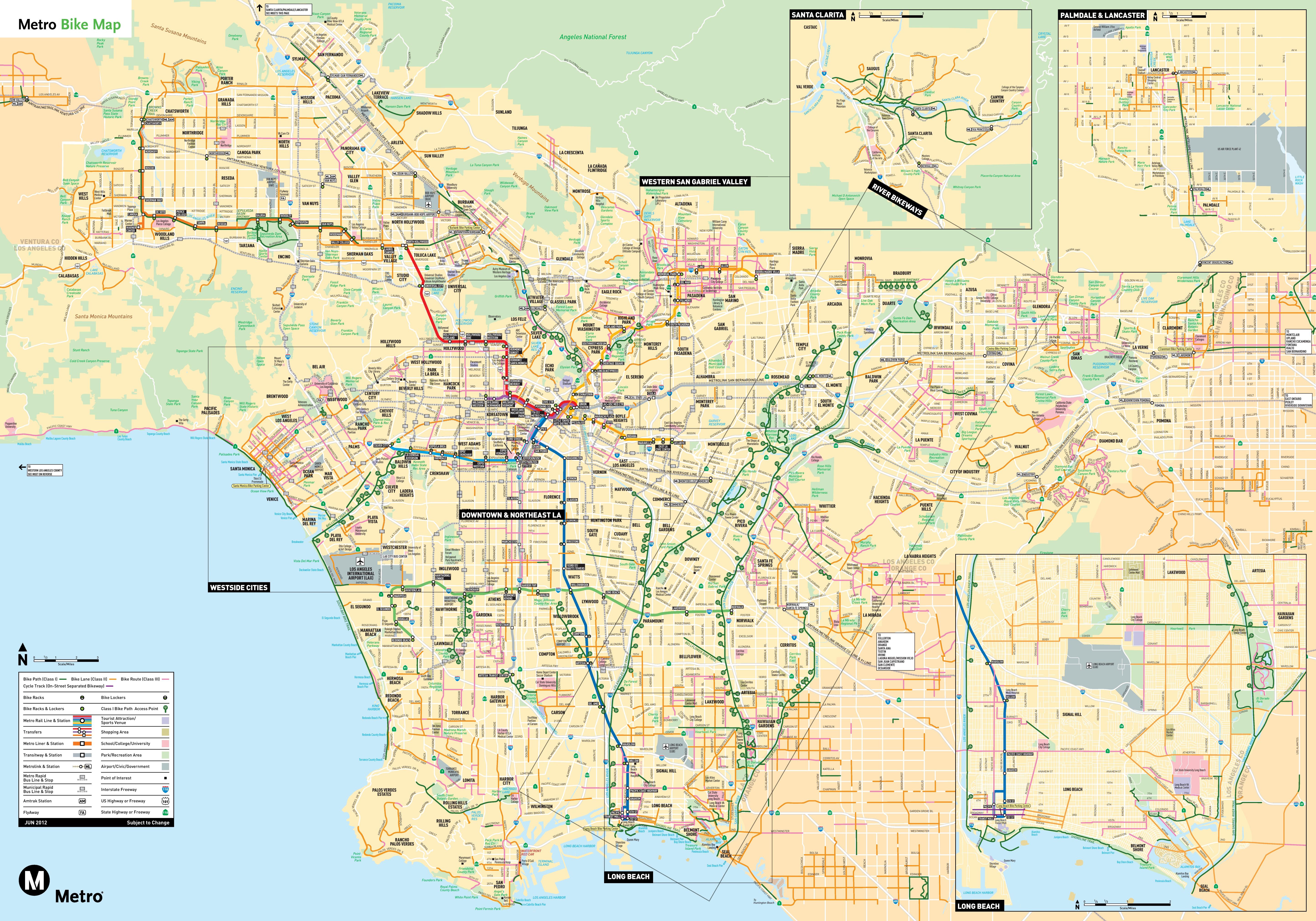 Carte de Los Angeles Plusieurs cartes de la villes aux EtatsUnis Carte de Los Angeles Plusieurs cartes de la villes aux EtatsUnis