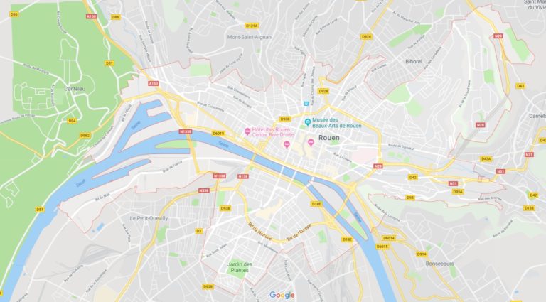 Carte De Rouen Plusieurs Cartes De La Ville En Seine Maritime carte-de-rouen-plusieurs-cartes-de-la-ville-en-seine-maritime