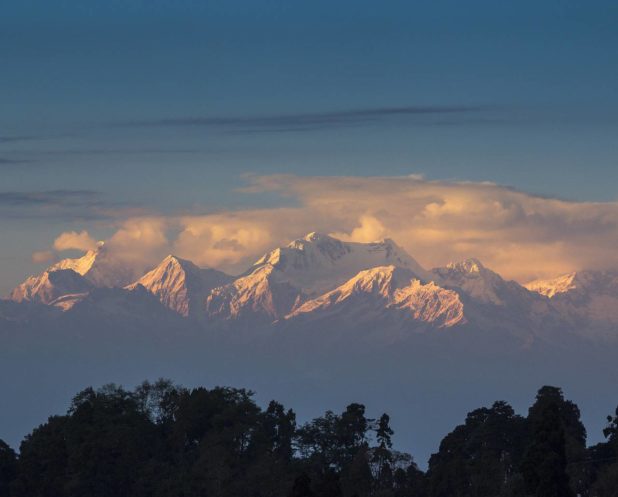 Vue depuis Darjeeling Vue depuis Darjeeling