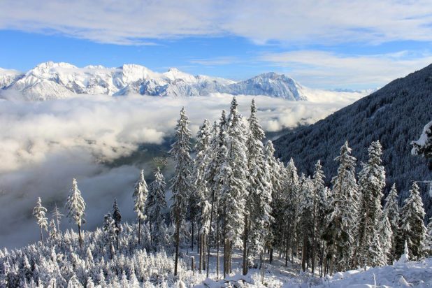Région du Tyrol et la montagne Région du Tyrol et la montagne
