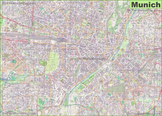 Carte de Munich Carte de Munich