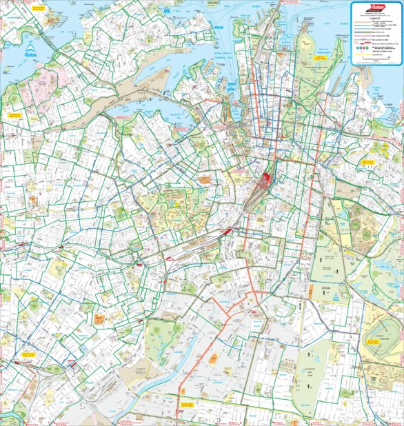 Carte de Sydney Carte de Sydney