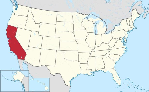 Carte de la Californie aux Etats-Unis Carte de la Californie aux Etats-Unis