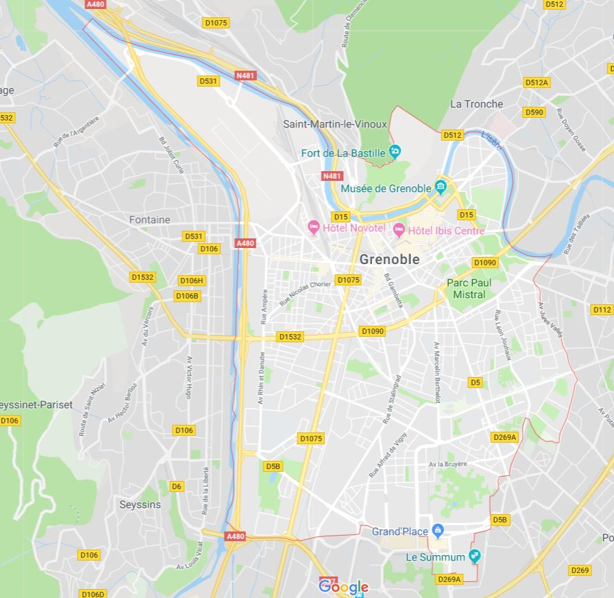 carte de grenoble