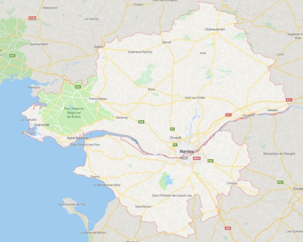 Loire-Atlantique carte