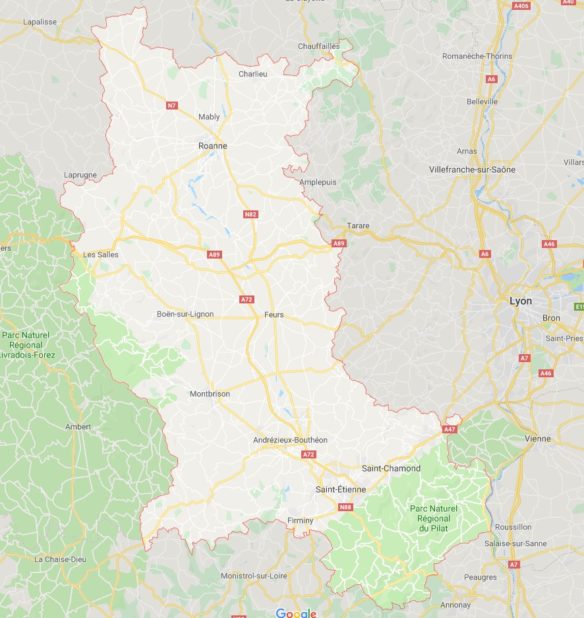 Loire carte