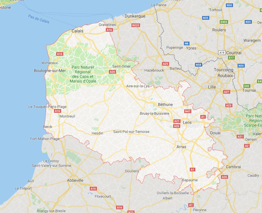 Décrypter 66+ imagen carte du pas de calais avec les communes - fr ...