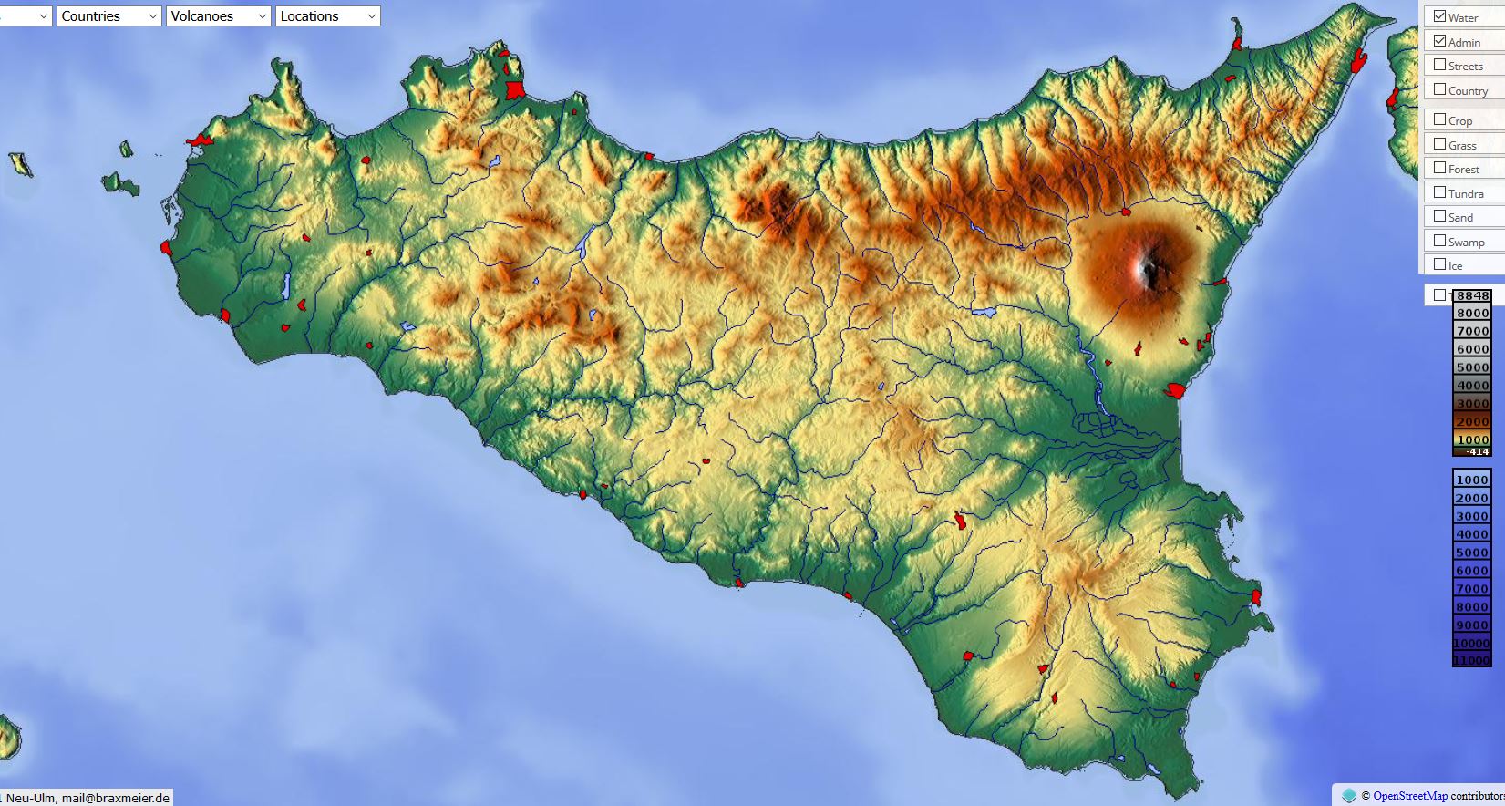 carte ile du levant heliotel