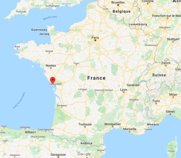 Où se trouve l'île de Ré sur une carte de France