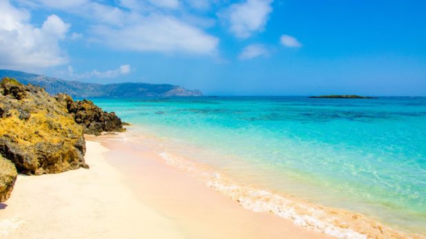 Plage d'Elafonisi en Crête Plage d'Elafonisi en Crête - une des plus belles plages d'Europe